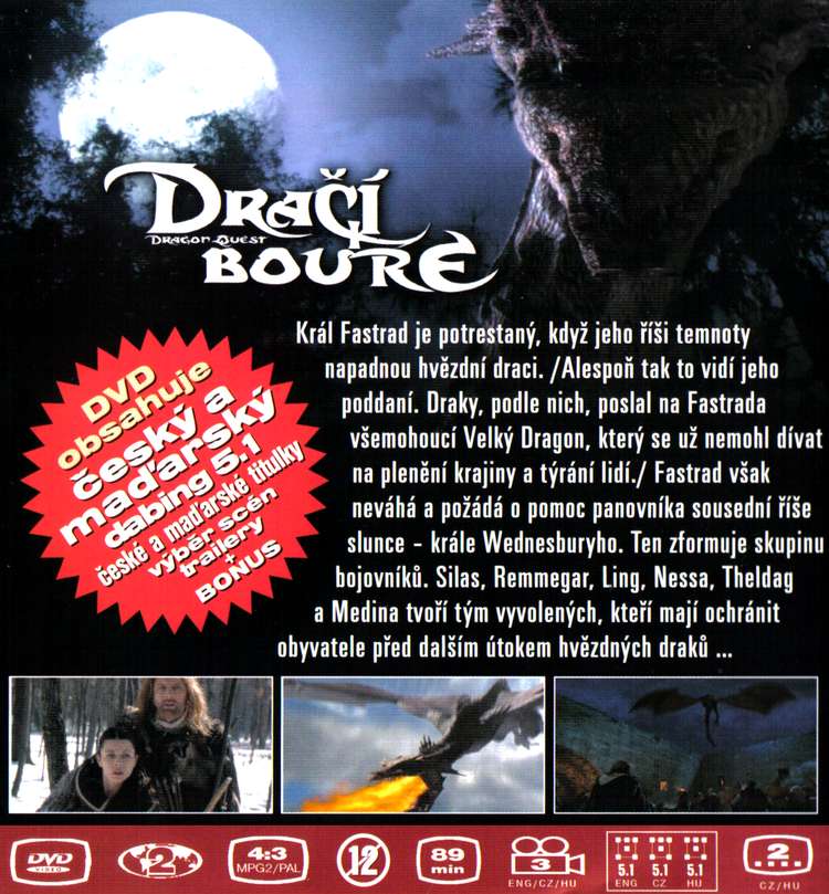 DRAČÍ BOUŘE dvd