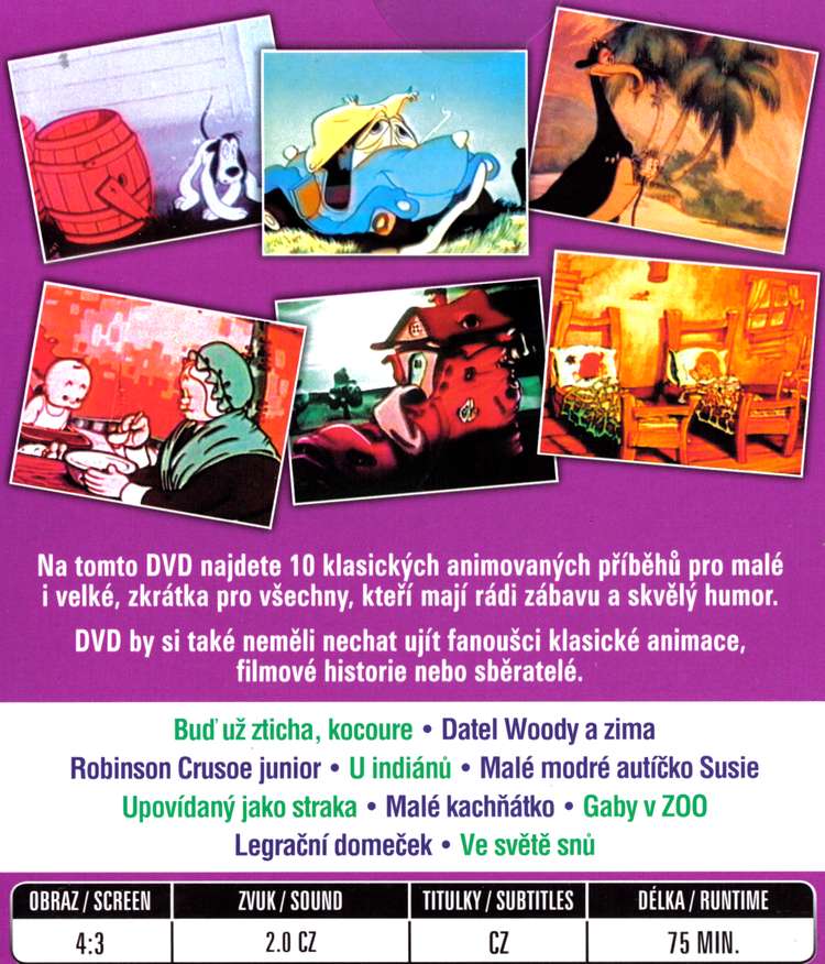 ZLATÝ VĚK KRESLENÝCH KOMIKSŮ dvd 3