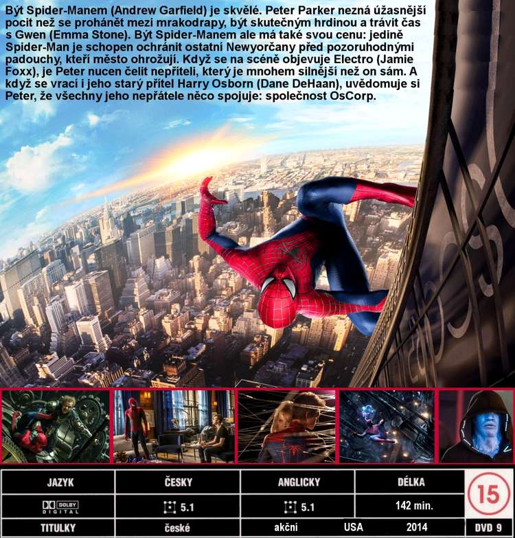 THE AMAZINGSPIDER-MAN dvd 2