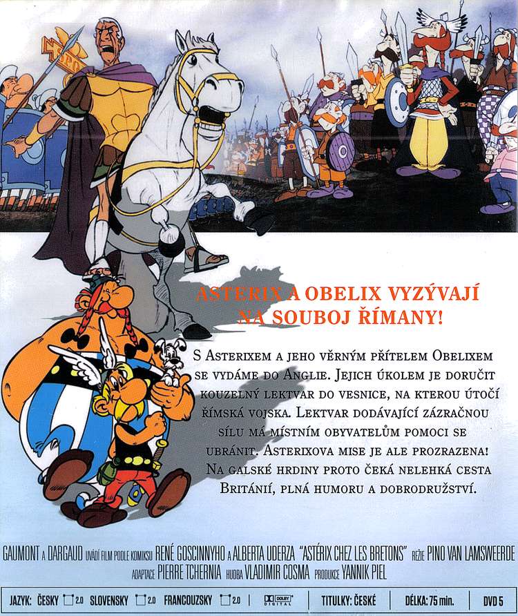 ASTERIX v Británii DVD